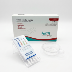 prueba antidoping - Prueba rápida detección de múltiples drogas en orina 4 en 1 MDMA, THC, AMP, COC